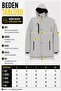 Water and Wind Resistant Outdoor Softshell Winter Jacket Pldp 3014_50510 - 7