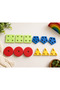 3D Printed Montessori Shape Matching Game - Educational Fine Motor Skills Set Gen01 - 4