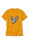 Exotic Dragon Fruit Brush Illustration T-Shirt - Yellow - 5