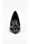 Black Patent Leather Women's Heeled Shoes 319.017-2014 - 4