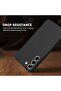 Case for Samsung Galaxy S21 Plus Back Cover Slim Fit for Soft TPU Cover Flexible Silicone BLACK - 5