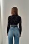 Black transparent blouse - 5