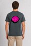 Unisex Smoked Dragon Fruit Modern Graphic Printed Regular Fit 100% Cotton T-Shirt - 6