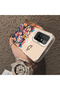 Redmi 10 Compatible Silicone Edge Hard Back Case Couple Phone Case with Floral Pattern - 4