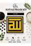 Kufi Lettering Mosaic Set – Words with Meaning in Stones