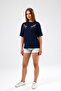 Sequin Double Tiger Embroidered Premium Fabric T-Shirt - 4