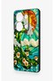 Redmi Note 13 Pro 4g Compatible Mosaic Ocean Wave Pattern Silicone Case - 4