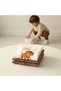 Tiger Embroidered 3-Piece Baby Boy Set Cardigan T-Shirt Trousers - 7