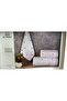 Towel Set with Heart Embroidery 3 Pieces - 6