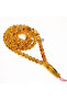 Baltic Amber Rosary with Inclusions – 99 Beads 8mm Round Prayer Tasbih 32g - 3