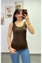 Thick Strapped Cotton Fabric Undershirt - 2