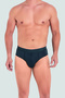 Men's Bamboo Slip Panties Plain Smoked 3 Pack - 3