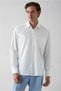 Long Sleeve Regular Fit Pocketed 100% Cotton Shirt