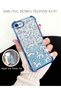 iPhone 7/8/Se 2020 2022 Compatible Transparent Four Corner Silicone Coated Glossy Edge Case - 3