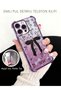 iPhone 15 Pro Max Compatible Transparent Four Corner Silicone Coated Glossy Edge Case - 3
