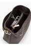 Monogram Print Tote Bag with Detachable Strap - 7
