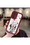 Samsung Galaxy A33 5g Compatible Case Camera Protector Minnie Pattern Burgundy Lover Couple Silicone Phone Case