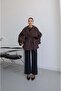 Brown Alyssa Belted Trench Coat - 2