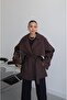 Brown Alyssa Belted Trench Coat