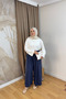Molly Nelly Women's Loose Wide Leg Pants - 4