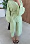 Beliz Belted Suit Mint - 4