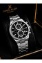 Men's Wristwatch with Steel Strap with 2 Years Warranty Special for Groom and Suit Vs.Blkt.1174