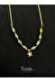 Hematite Pendant Barley Cut Metallic Star Detail Enhancing Mental Focus Pendant Natural Stone - 3