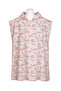 Printed Towel Poncho, 80x100 Oversized Beach, Pool, and Post-Shower Towel—Pink Wave Pattern—has a defect