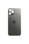 iPhone 12 Pro Back Battery Cover (Glass) Black - 2