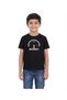 Family Matching Cotton Black T-Shirt Set - Mom, Dad, and Child Matching Set with Indicator Design