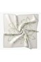 Twill Silk Scarf Bloom Ecru - 5