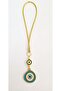 Gift-Ornament with Evil Eye Beads, Drop Model Rear View Mirror Ornament - Water Green - 4