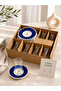 Blue Bird 6-Person 12-Piece Gilded Tea Set - 2