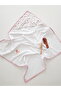 Baby Bath Towel with Hood, 100% Cotton, Newborn Product 80X80 cm