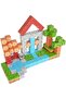 Forest themed magnetic blocks, 119 pieces, educational building game, ages 3+