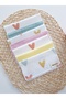7-Piece Muslin Mouth Cloth 100% Cotton Soft Absorbent |   Newborn Mouth Wipes
