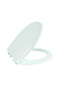 Universal Toilet Seat Cover Set Non-Slip Bottom Surface Easy Cleaning Bathroom Accessory - 4