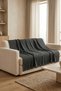 Nordic Textured Cotton Fringed Sofa Cover and Sofa Shawl Non-Slip Anti-Sweat 170X200 cm