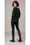 Premium Women's Italian Textured Soft Tauch Truvakar Sleeve Tunic Knitwear Bluz - 6