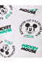 Boys White Printed Mickey Mouse T-Shirt - 3
