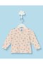 Infant Girls Pink Floral Long Sleeve T-Shirt
