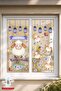 Eid Al-Adha Double-Sided Glass Sticker Set 88 Pieces Window and Glass Decoration, Cute with Eid Lamb - 2