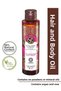 100 ml Hair and Body Oil Oriental Argan + Shampoo Massage Brush Gift