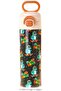 Kids 520 ml Dinosaur Printed Yellow - Blue Boys' Steel Thermos Flask (Double Inner Locking Lid) - L5397 - 2