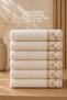 Vera |   6 Pieces Velvet Laced (30*50 cm) Towel Set |   Dowry Towel |   Guest Towel |   Kitchen Towel |   Towel & Towel Set |   Dowry Chest