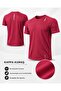 4-Pack Sporty Athletic Breathable Reflective Detailed Sport Kappa T-Shirts - 3