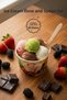 50-Piece Ice Cream Container (100Cc) and Spoon Set, Practical Ice Cream Serving Bowl and Wooden Spoon Set