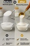 Set of 4 ml Gold Coffee Measuring Spoons with Wooden Handle Stainless Steel Coffee Tea Food Measuring Spoons - 9