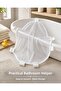Baby Bath Net with 6 Clips - Baby Bathtub Net with Secure Fixing, Ergonomic Bathing Accessory - 2