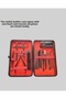 Stainless Steel 17-Piece Manicure Pedicure Set and Portable Stylish Case - 3